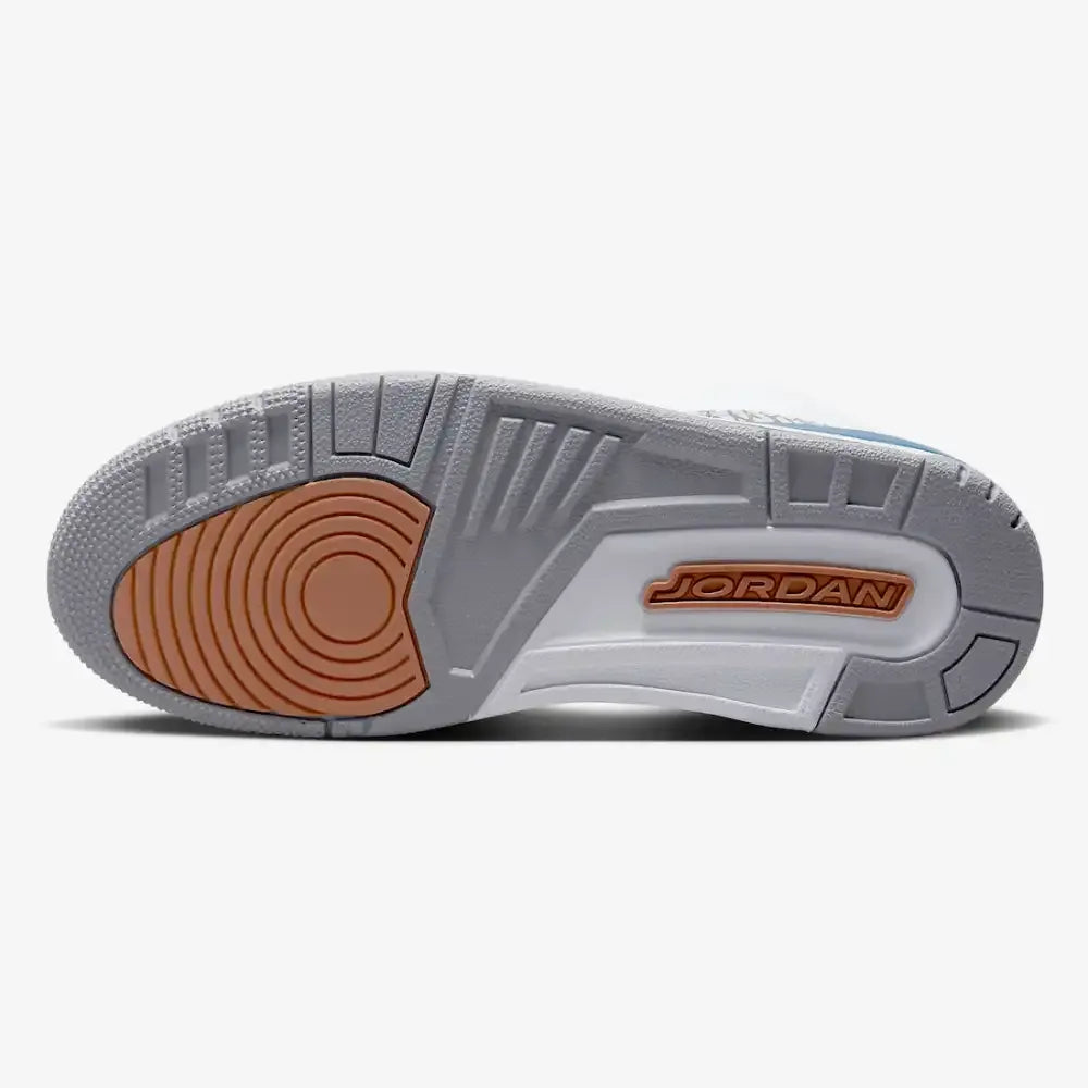 Air Jordan 3 - Branco/Azul Profundo