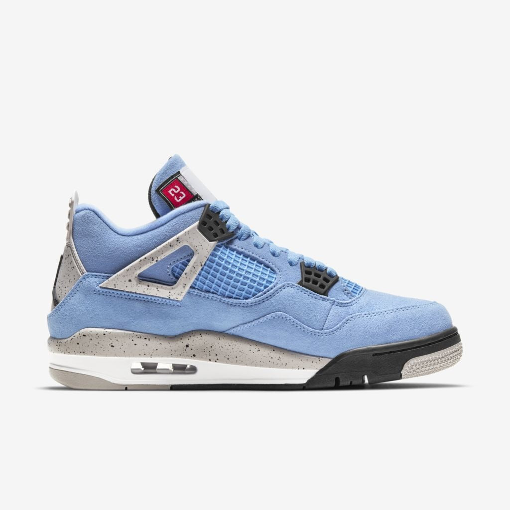 Air Jordan 4 - Azul Bebê/Cinza Claro/Preto