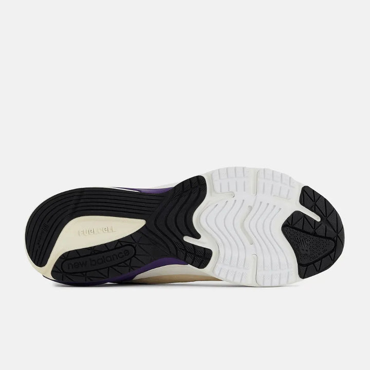 NB 990v6 Made in USA - Creme/Roxo