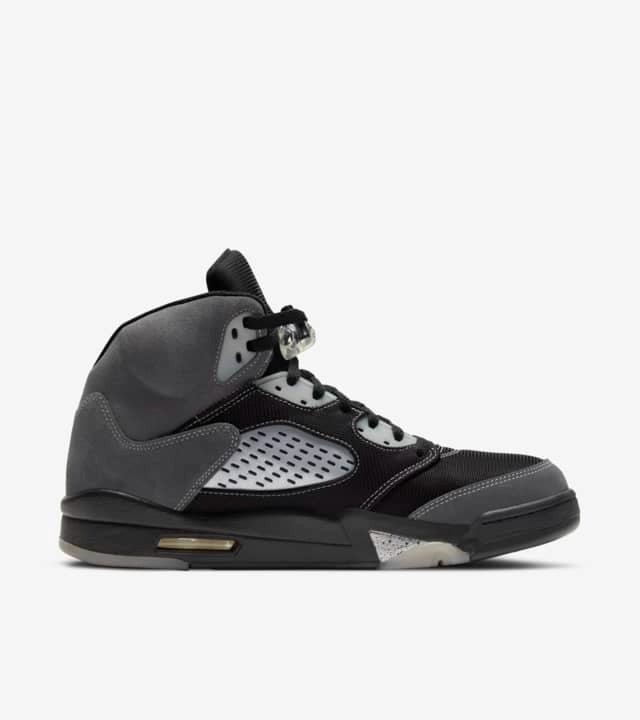 Air Jordan 5 - Preto/Cinza Escuro