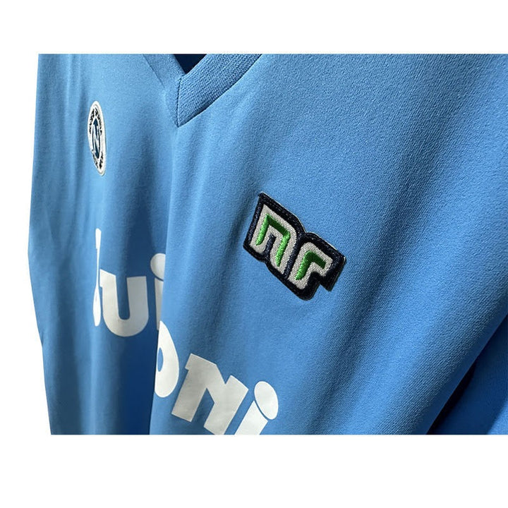 Camisa Retrô Napoli 1986/87 Home - Manga Longa