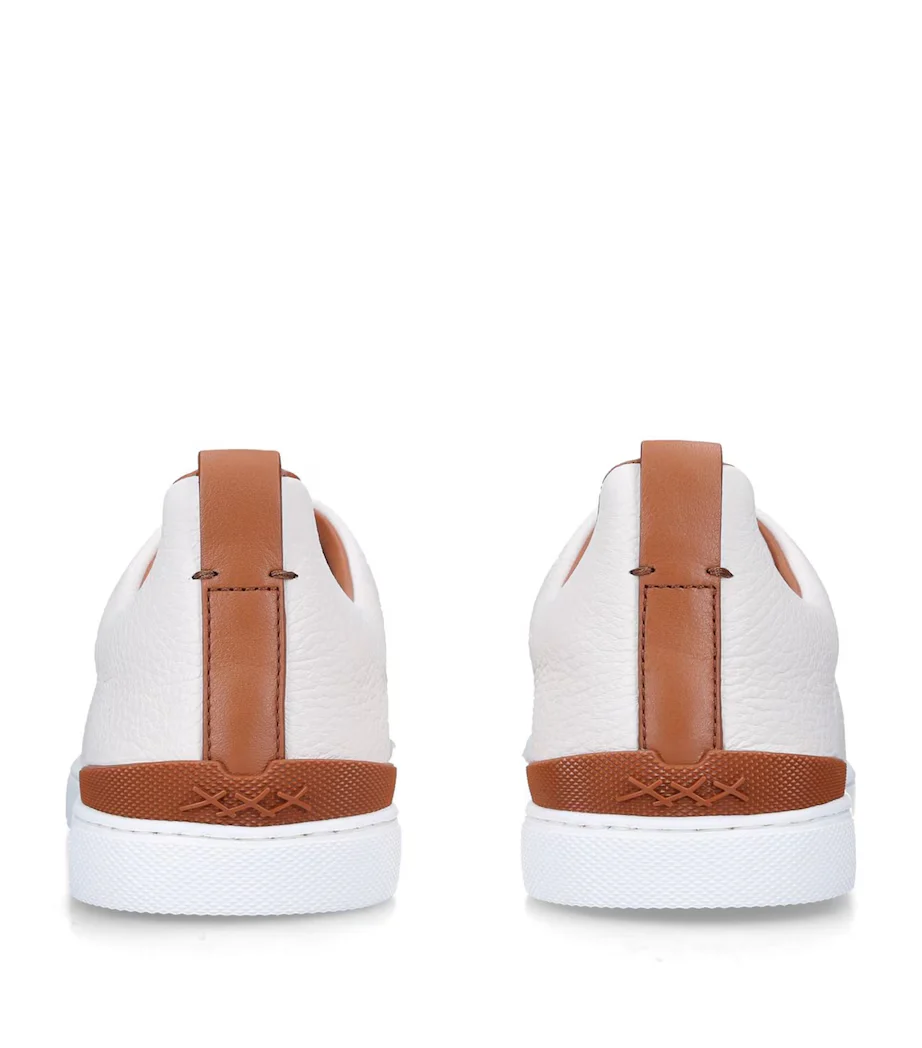 Tênis Zegna Triple Stitch Leather