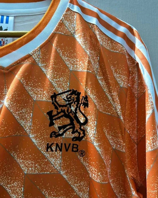 Camisa Retrô Holanda 1988/89 Home - GULLIT #10