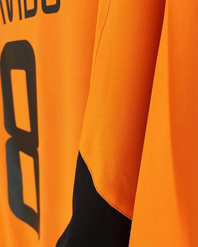 Camisa Retrô Holanda 2002/03 Home - DAVIDS #8