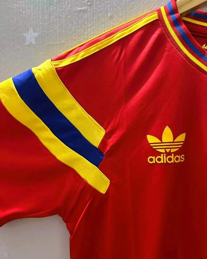 Camisa Retrô Colômbia 1990/91 Home - VALDERRAMA #10