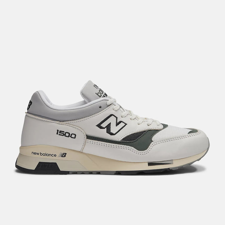New Balance 1500 - Branco/Verde Floresta/Preto