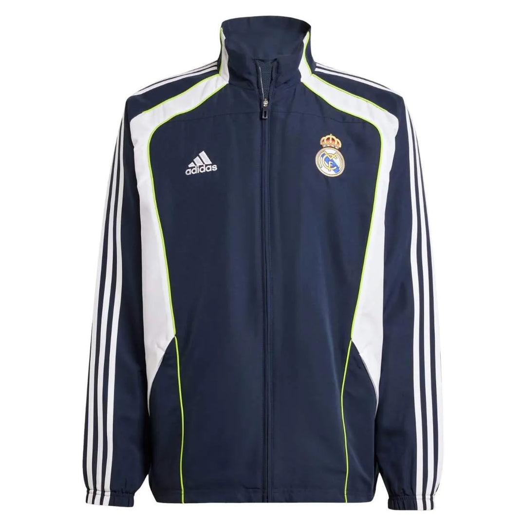 Jaqueta Corta Vento Real Madrid 2010/11 - Azul marinho