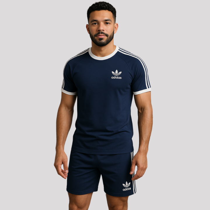 Kit Adidas Originals - Azul Marinho