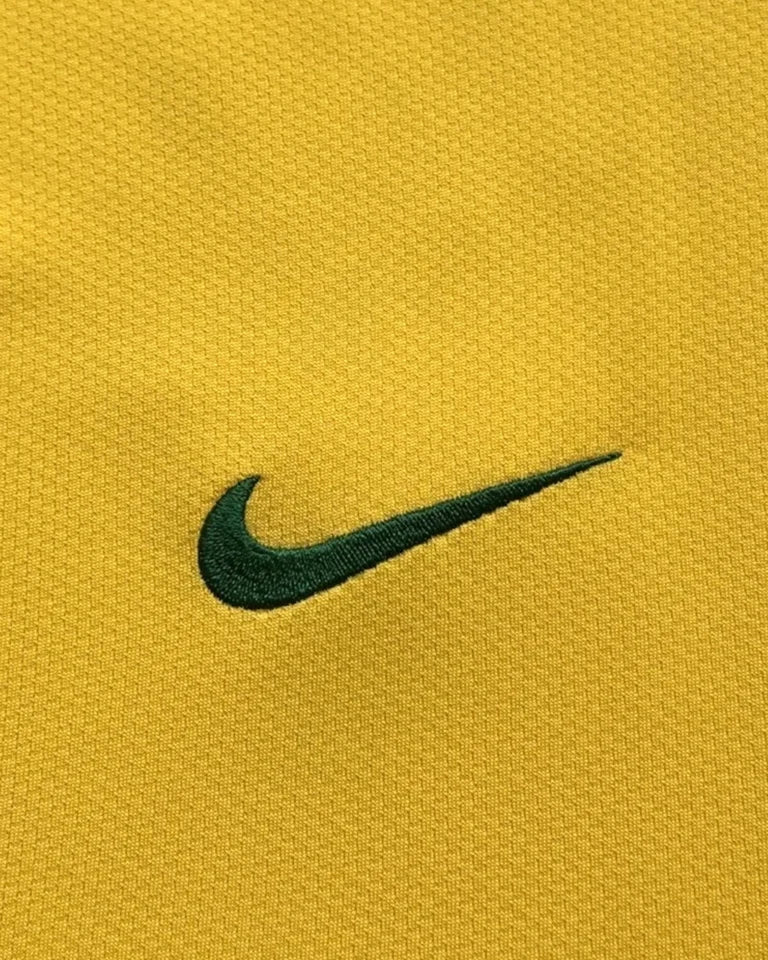 Camisa Retrô Brasil 2006 Home - Ronaldo #9 (Pronta Entrega)