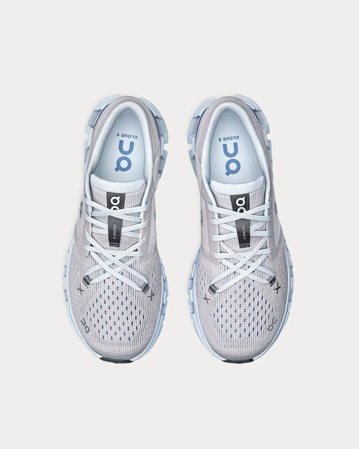 On Running Cloud X 4 – Prata/Azul Claro