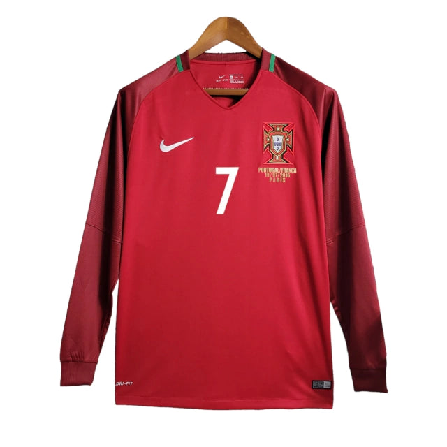Camisa Retrô Portugal 2016 - Ronaldo #7