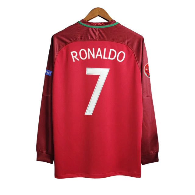 Camisa Retrô Portugal 2016 - Ronaldo #7