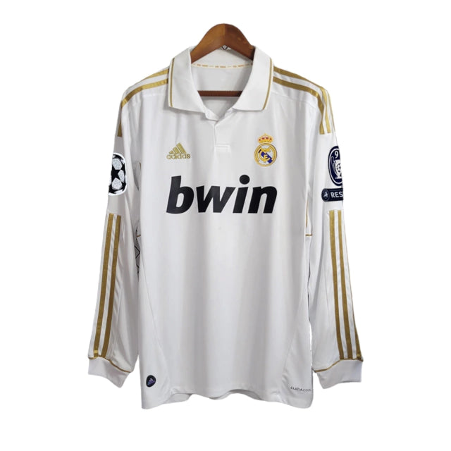 Camisa Retrô Real Madrid UCL 2011/12 - Ronaldo #7 (+Patches)