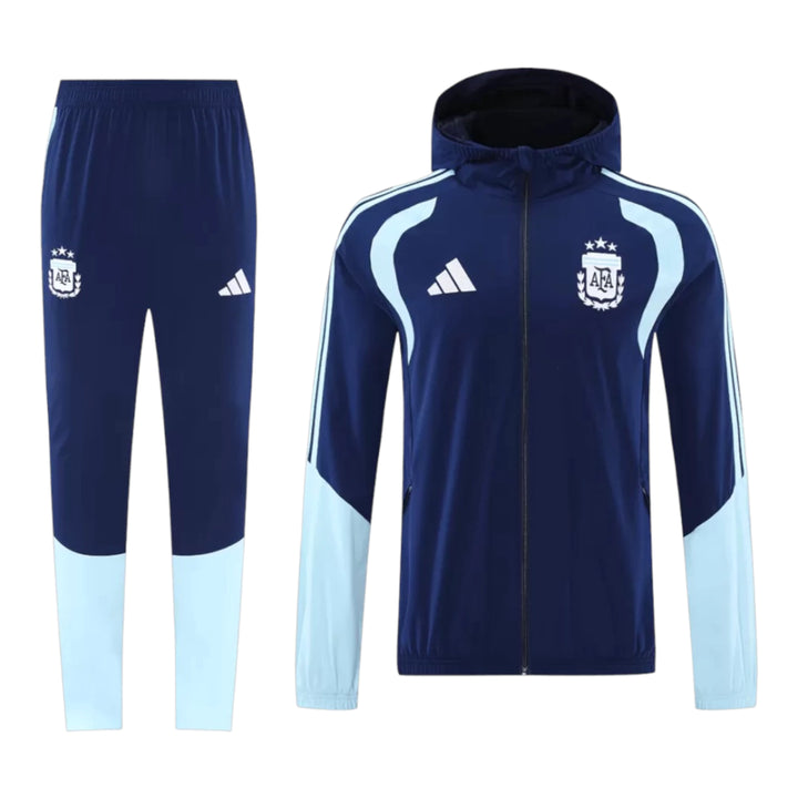 Conjunto Argentina 26/27 Azul escuro - Capuz