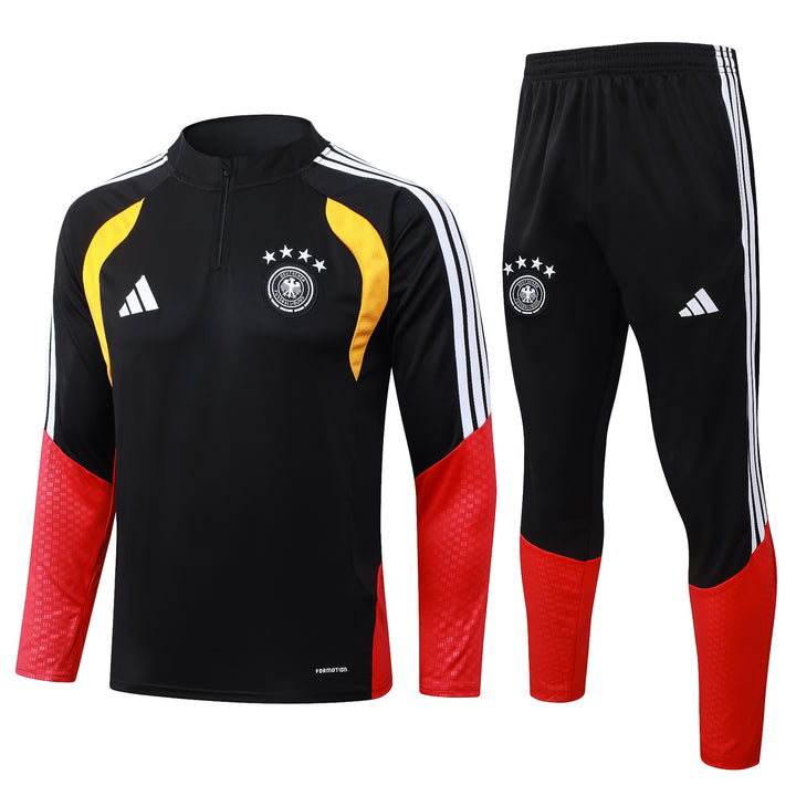 Conjunto Treino Alemanha 26/27 - Preto/Vermelho