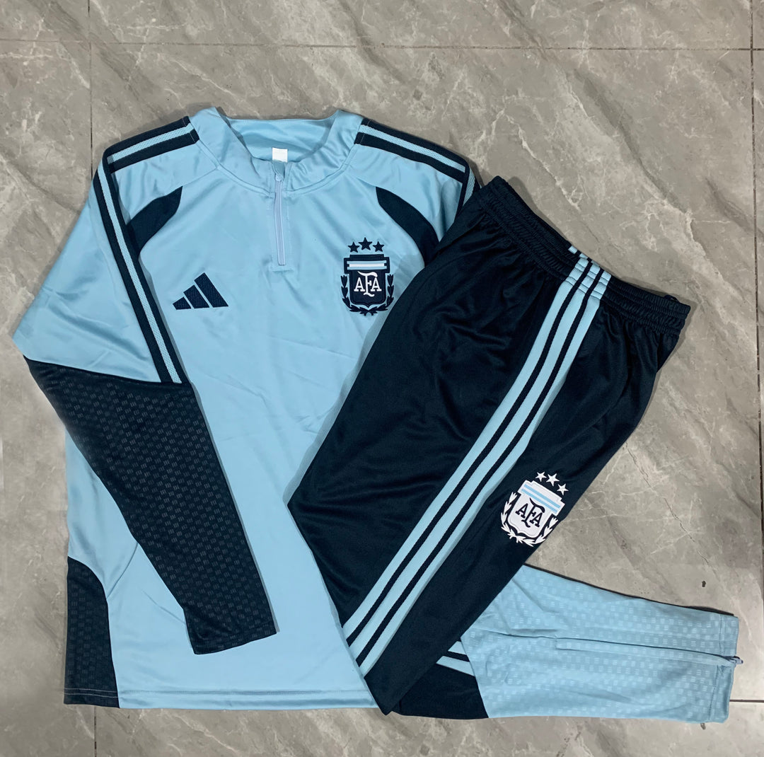 Conjunto Treino Argentina 26/27 - Azul Bebê