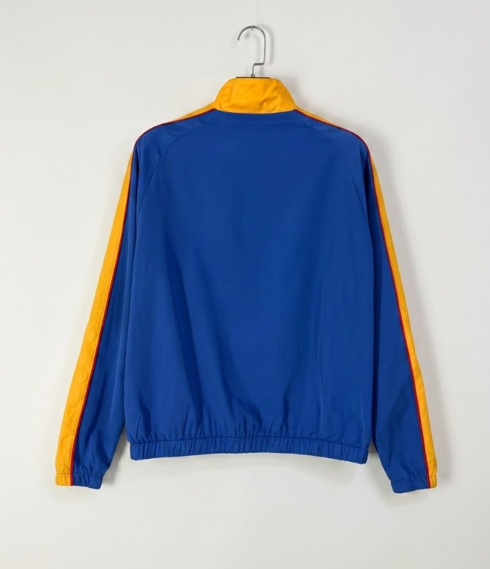 Jaqueta Corta Vento Colômbia 1998 - Azul/Amarelo