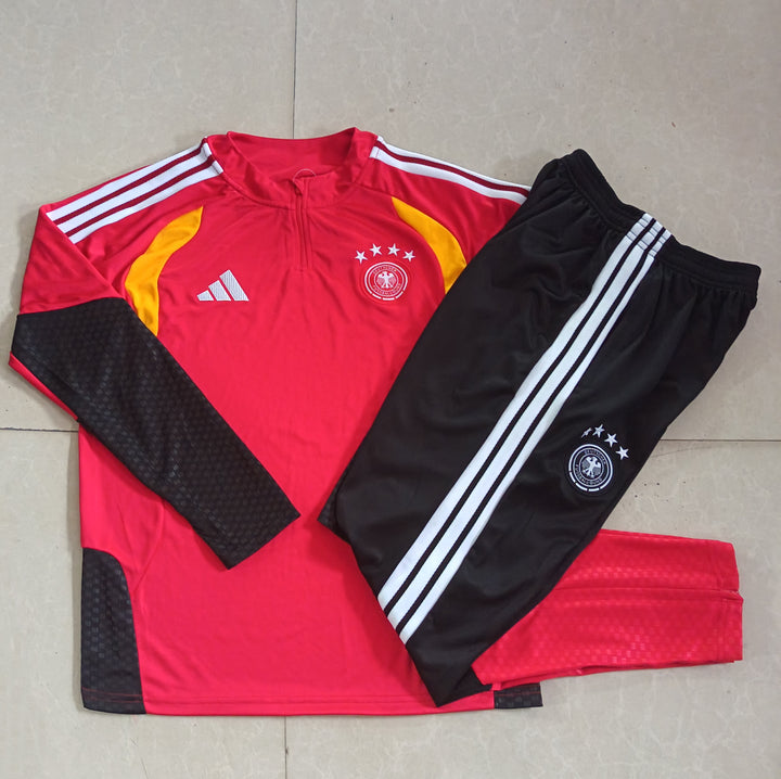 Conjunto Treino Alemanha 26/27 - Vermelho/Preto