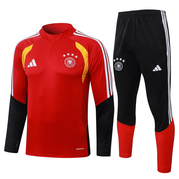 Conjunto Treino Alemanha 26/27 - Vermelho/Preto