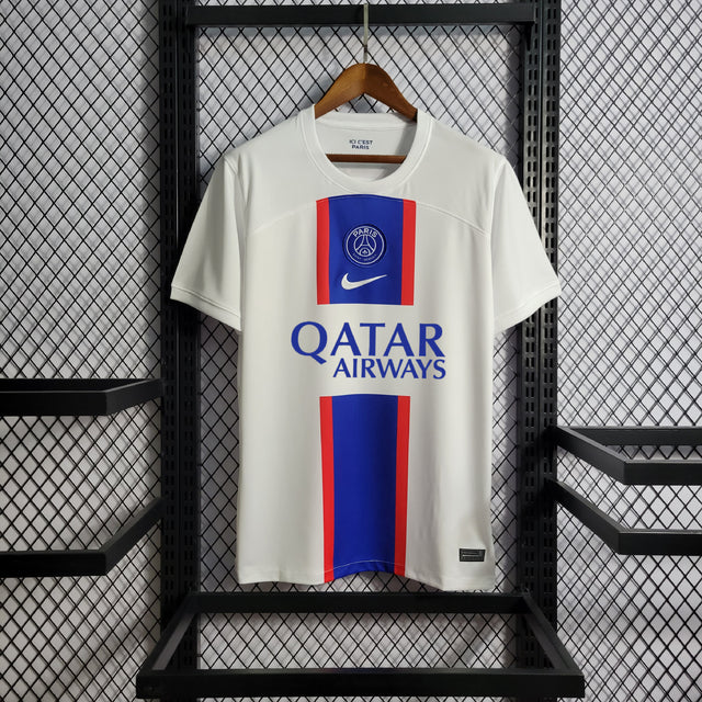 Camisa PSG Away 22/23 s/n° Torcedor Nike Masculina - Branco
