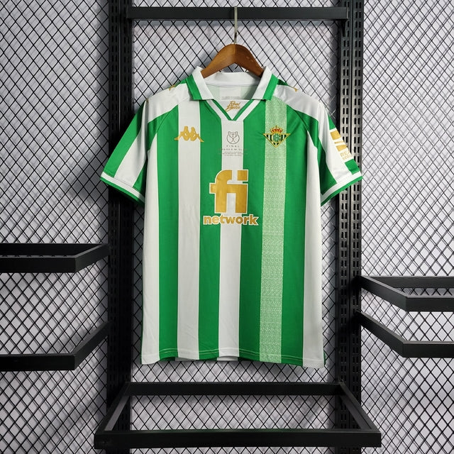 Camisa Real Betis "King's Cup Gold" 22/23 Home
