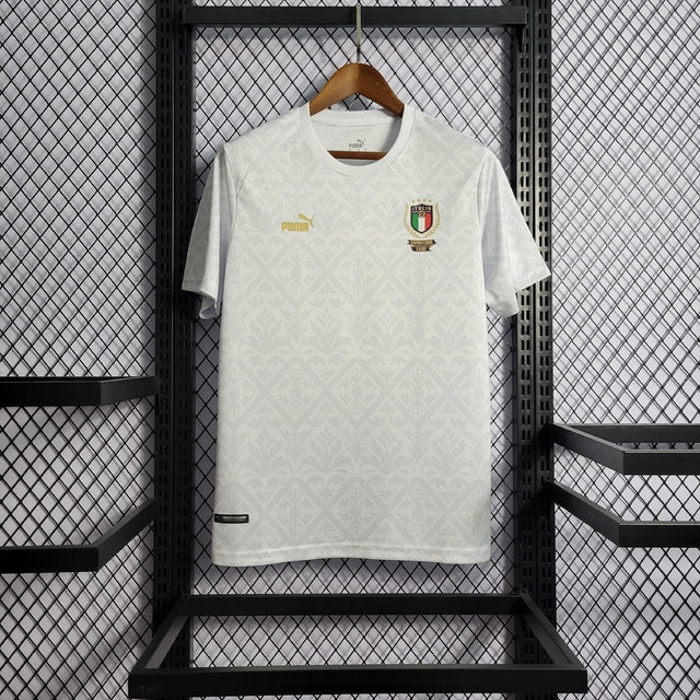 Camisa Seleção Itália European Championship Edition s/n° Torcedor Puma Masculina - Branco
