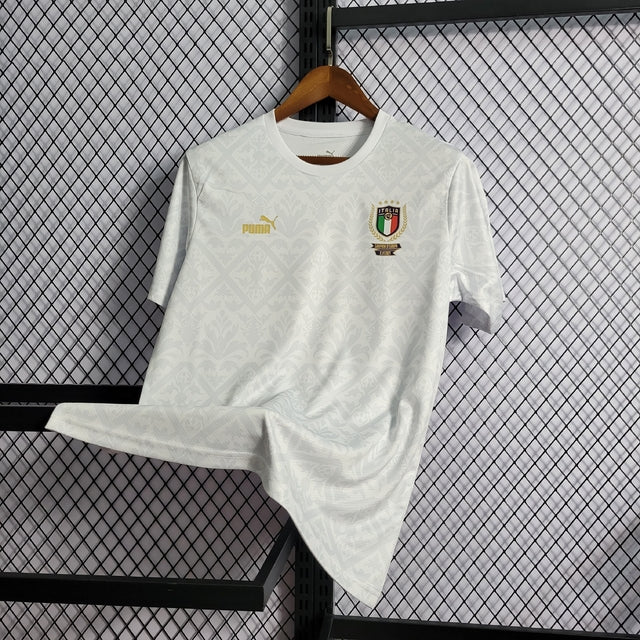 Camisa Seleção Itália European Championship Edition s/n° Torcedor Puma Masculina - Branco