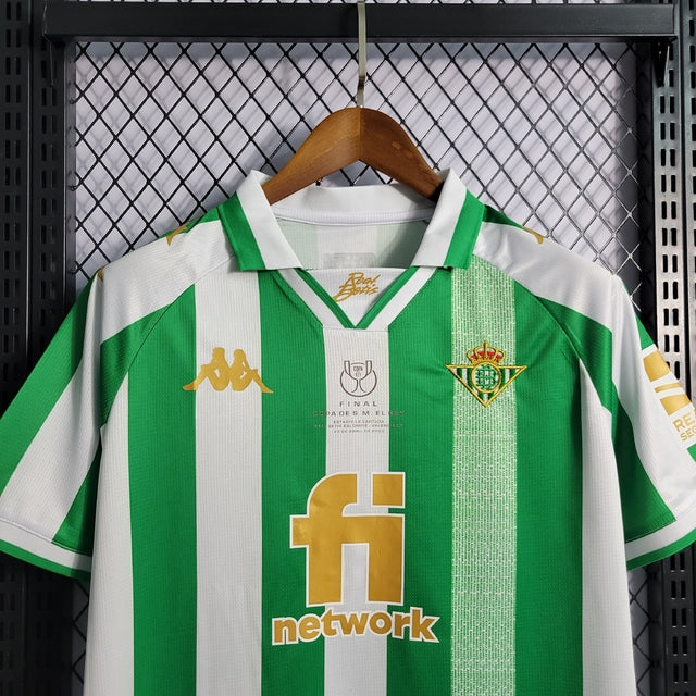 Camisa Real Betis "King's Cup Gold" 22/23 Home