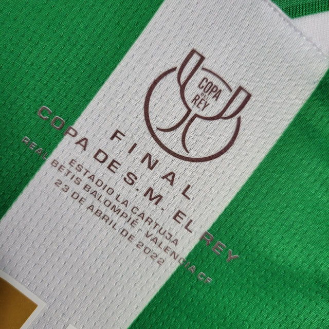 Camisa Real Betis "King's Cup Gold" 22/23 Home