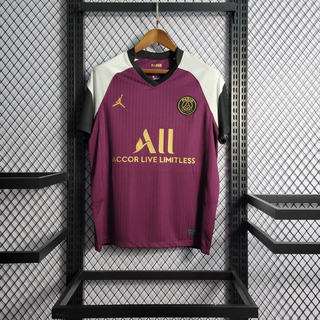 Camisa PSG Third 20/21 s/n° Torcedor Nike-Jordan Masculina - Vinho