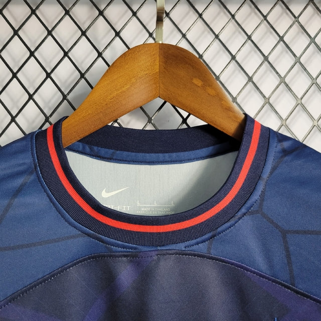 Camisa Seleção França 22/23 s/n° Torcedor Nike Masculina - Azul