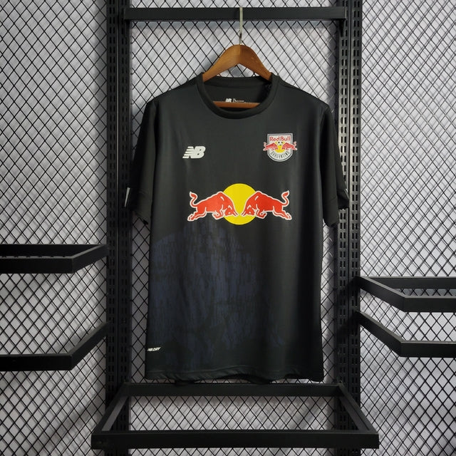 Camisa Red Bull Bragantino Black 22/23 s/n° Torcedor Nike - Preto