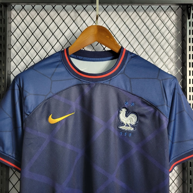 Camisa Seleção França 22/23 s/n° Torcedor Nike Masculina - Azul
