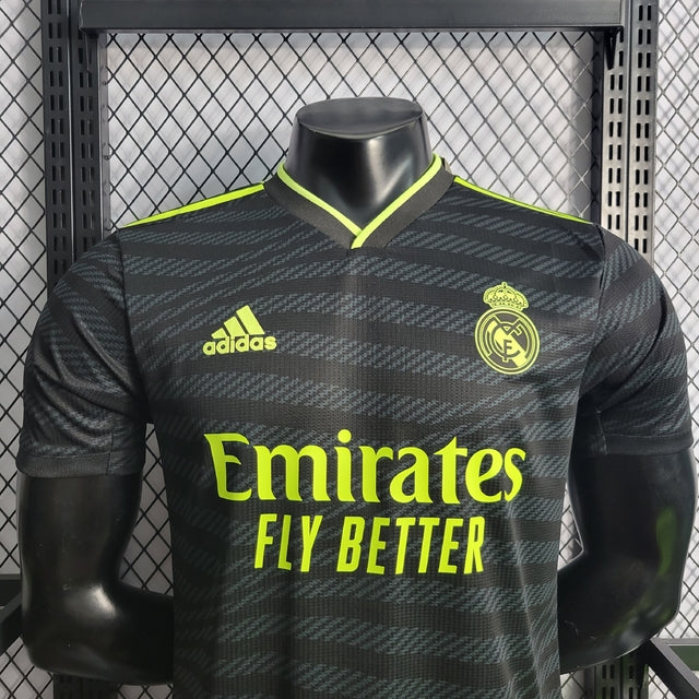 Camisa Real Madrid Third 22/23 s/n° Player Version Adidas - Preto